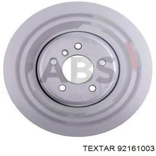 Диск переднього гальма Textar 92161003 ціна, від 118.34 USD