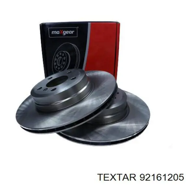 Диск гальмівний задній Textar 92161205