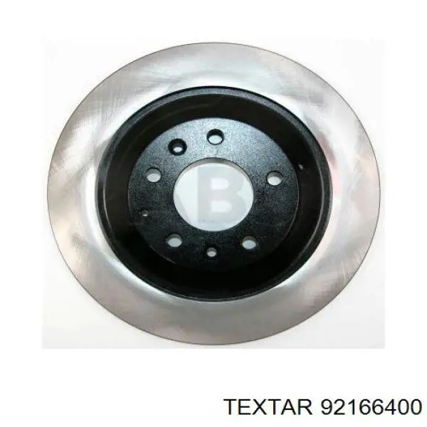 92166400 Textar диск гальмівний задній