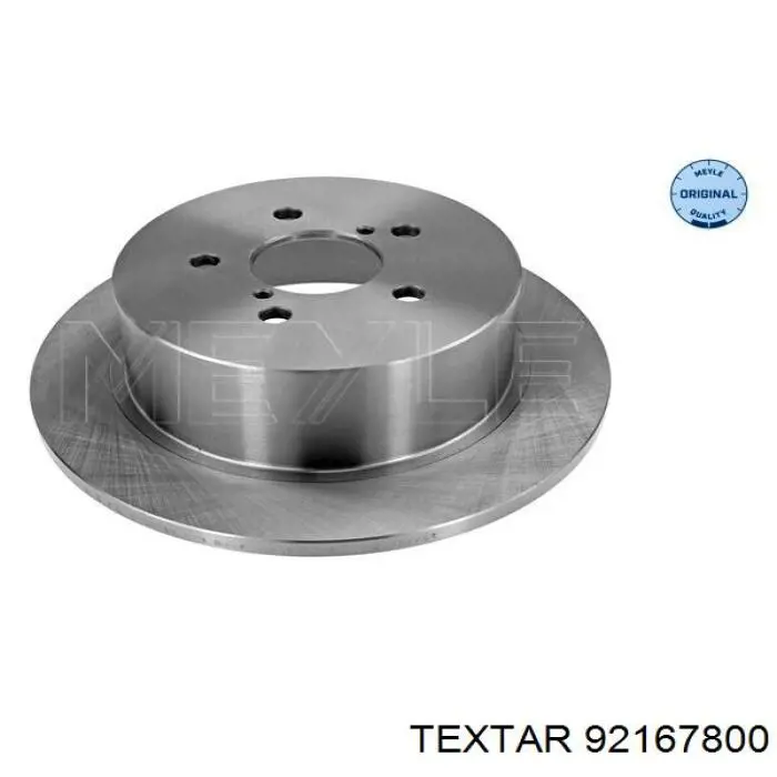 Купити 92167800 Textar Диск заднього гальма