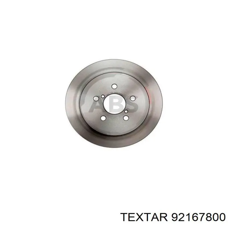Гальмівні диски 92167800 Textar