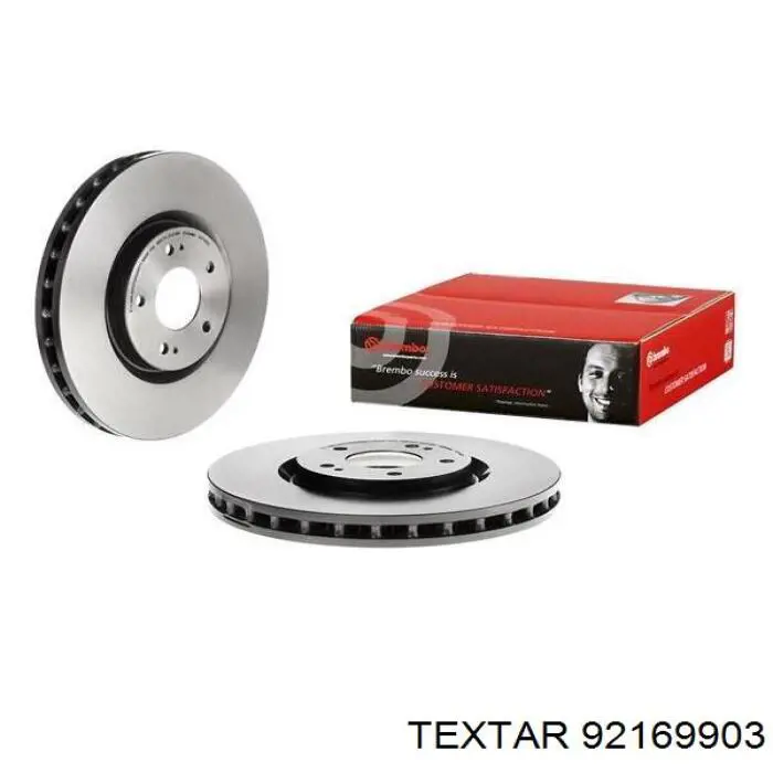 Диск переднього гальма Textar 92169903 ціна, від 44.78 USD