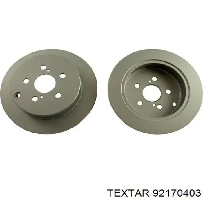 Купити 92170403 Textar Диск заднього гальма