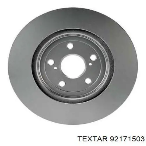 Диск гальмівний передній Textar 92171503
