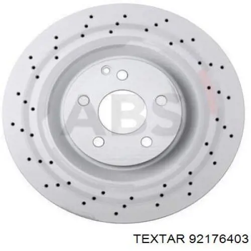 Гальмівні диски передні 92176403 Textar