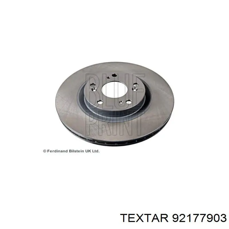 Диск переднього гальма Textar 92177903 ціна, від 38.50 USD