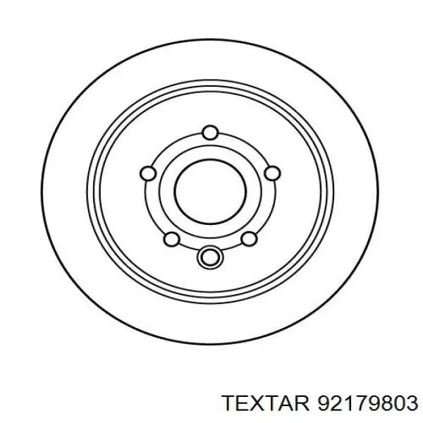 Задні дискові гальма Textar 92179803 ціна, від 33.12 USD