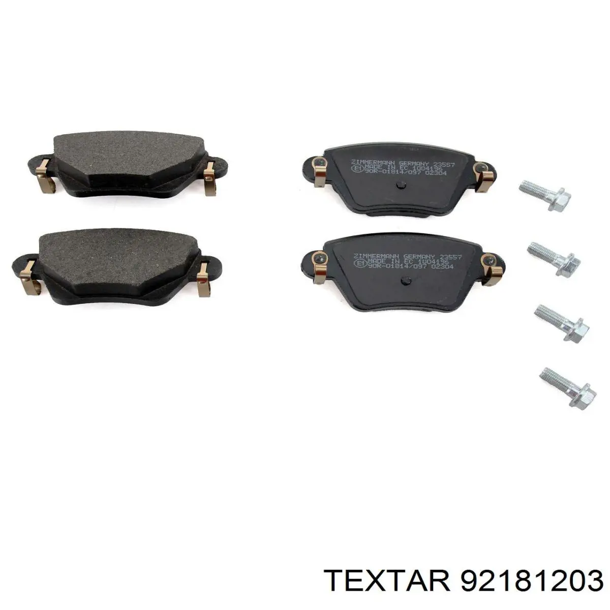 92181203 Textar Дискові гальма
