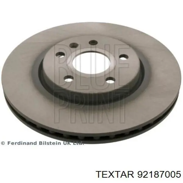 Диск переднього гальма Textar 92187005 ціна, від 59.94 USD