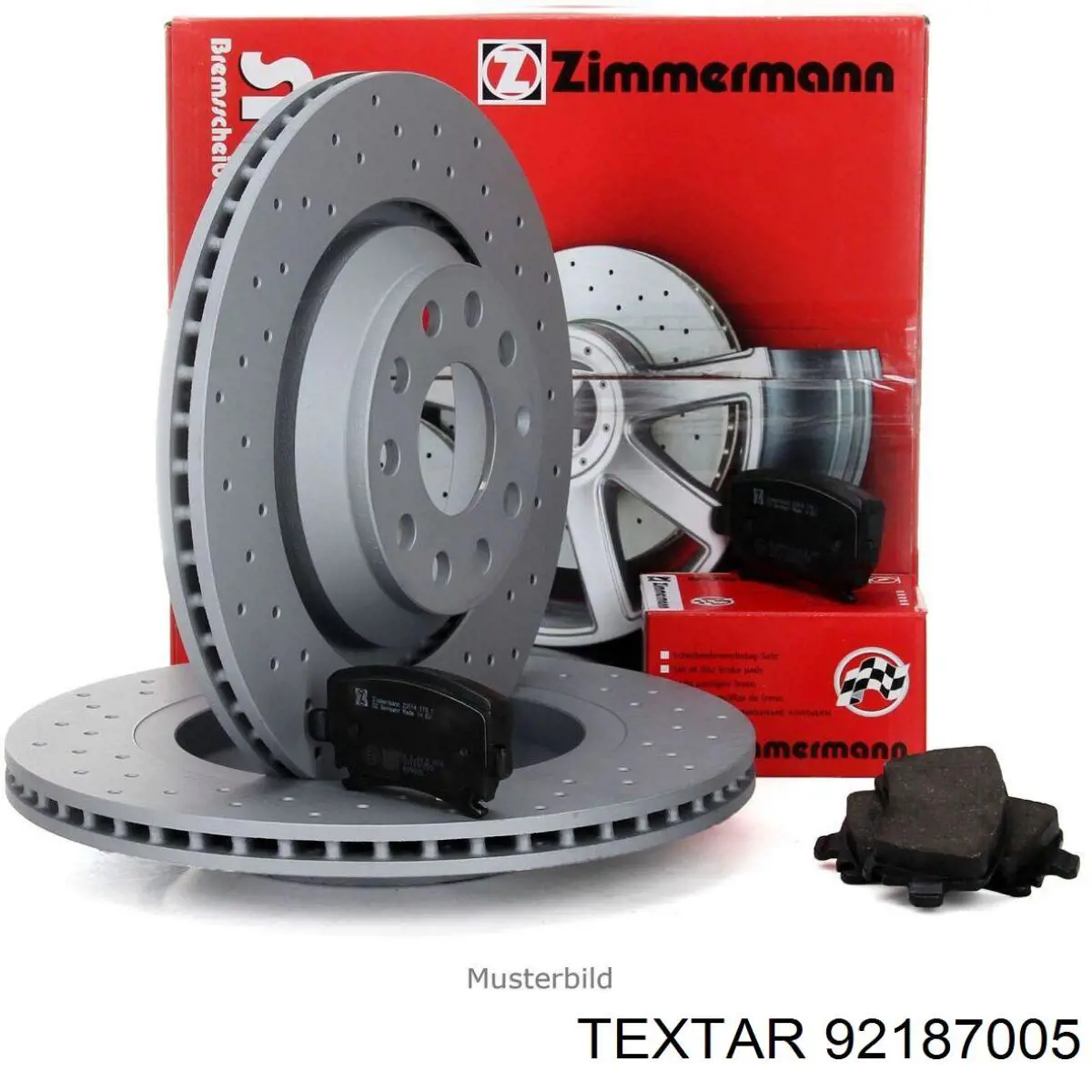 Купити 92187005 Textar Ротор гальмівний