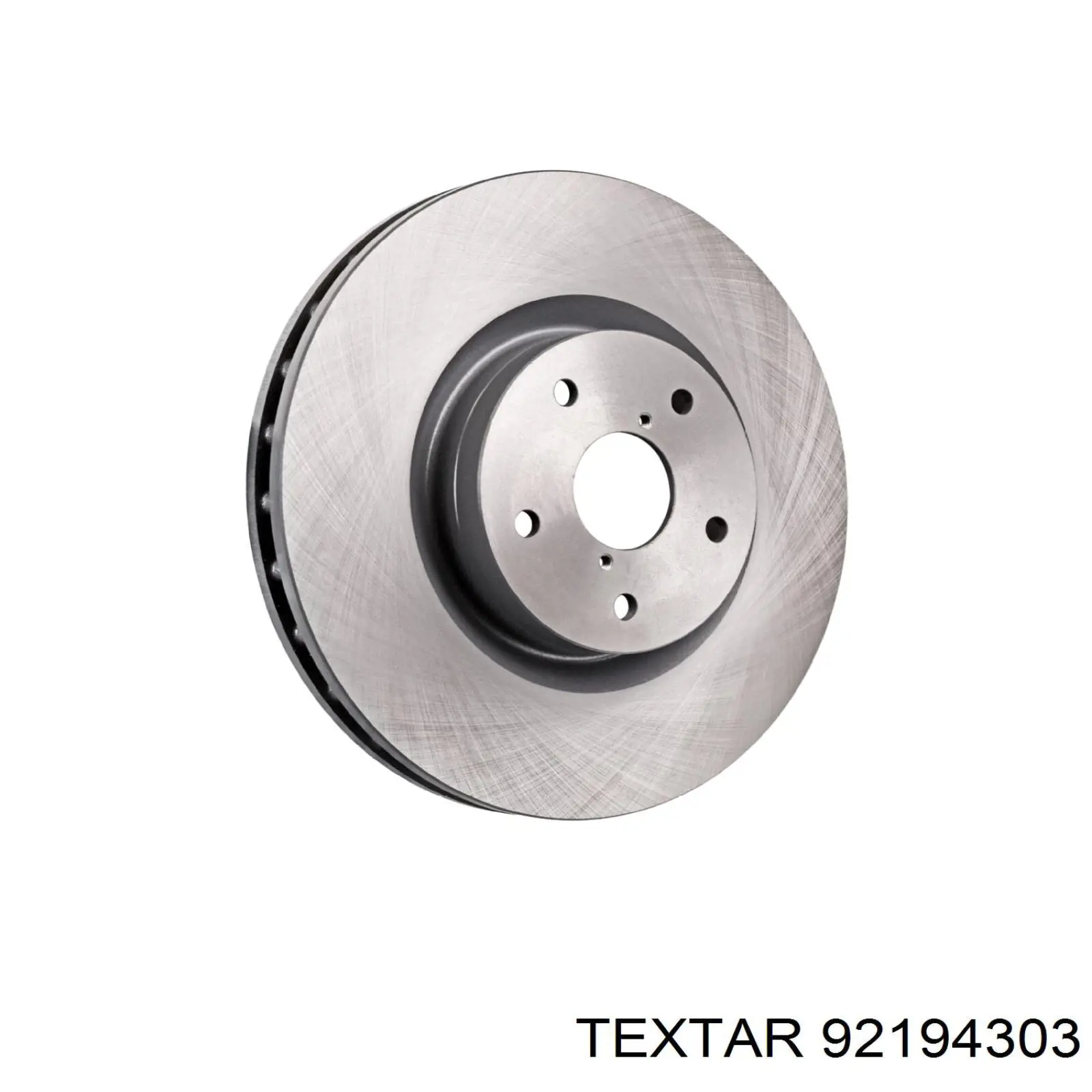 Диск гальмівний передній Textar 92194303