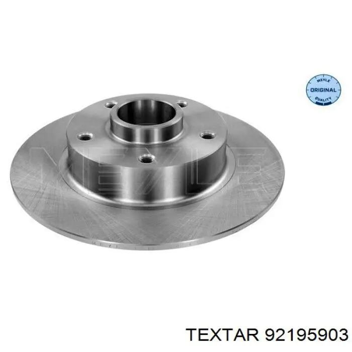 92195903 Textar Дискові гальма