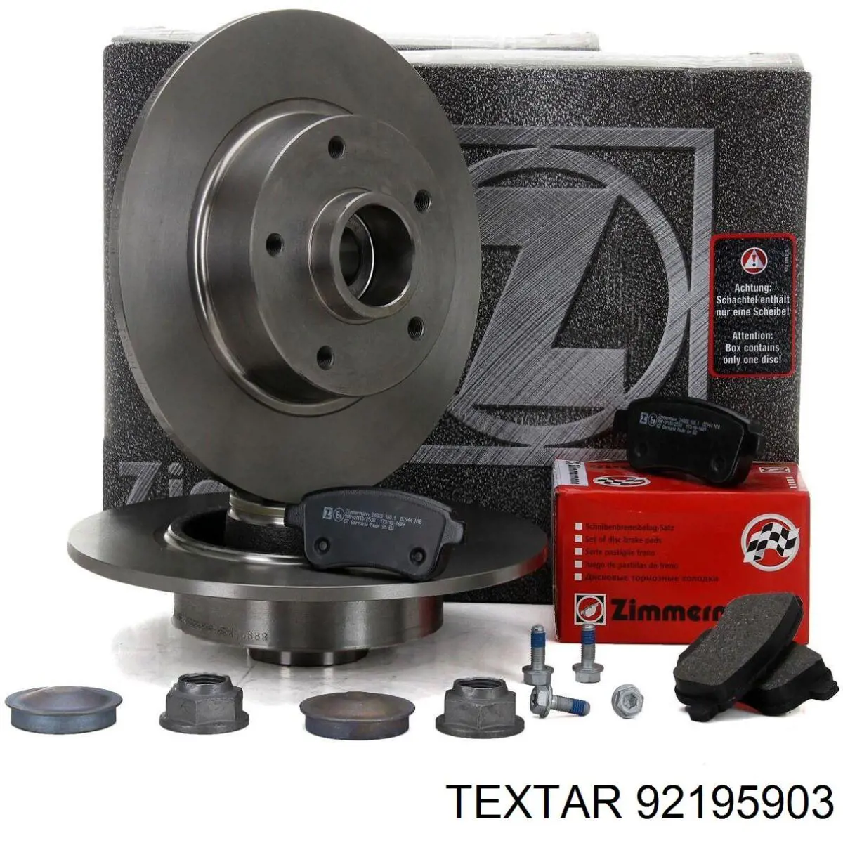 Задні дискові гальма Textar 92195903 ціна, від 86.24 USD