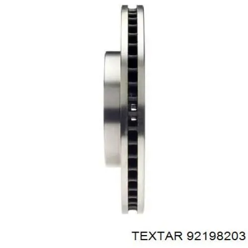 Диск гальмівний передній Textar 92198203