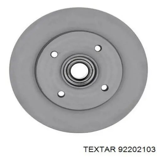 Гальмівні диски 92202103 Textar