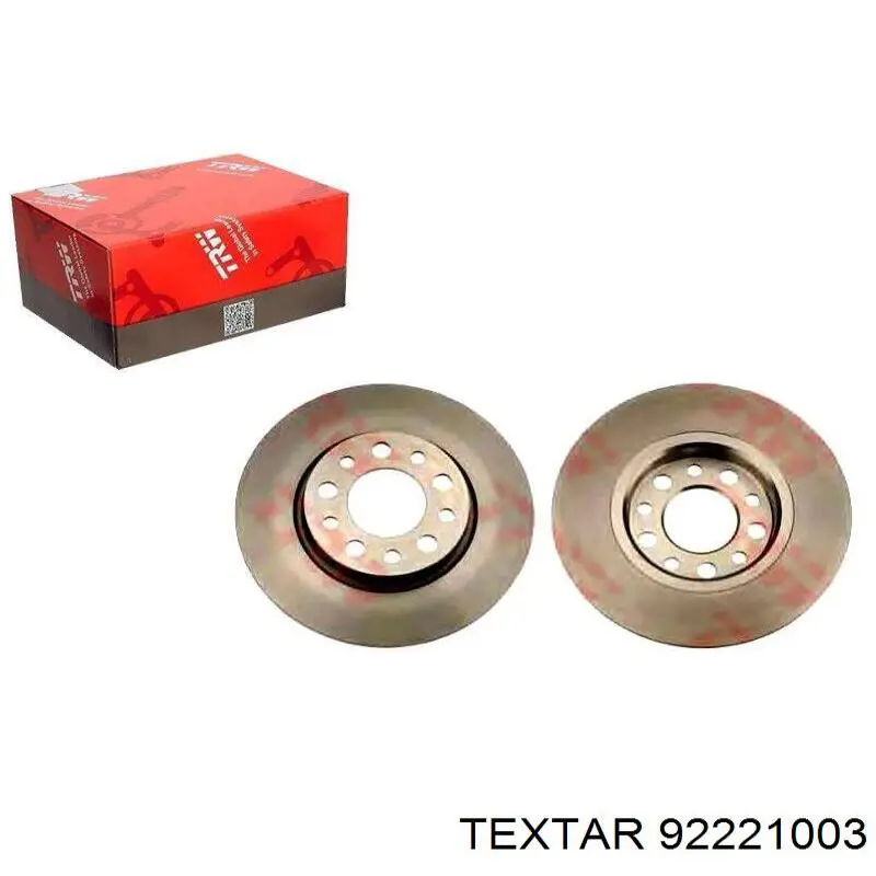 Купити 92221003 Textar Диск заднього гальма
