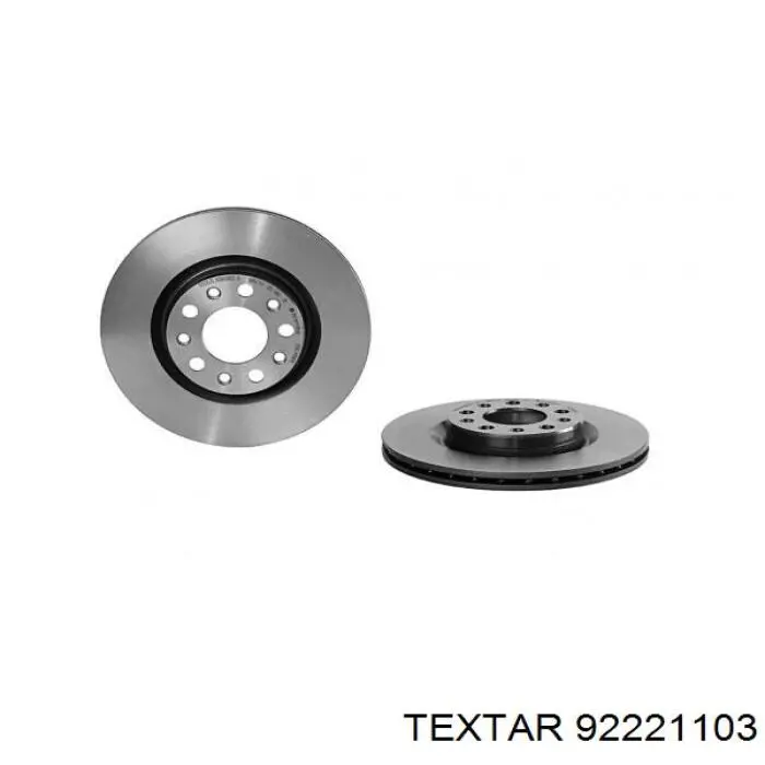 Гальмівні диски 92221103 Textar