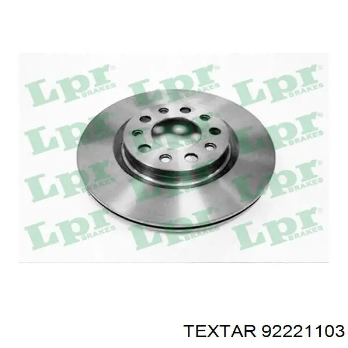 92221103 Textar Дискові гальма