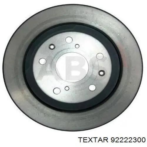 Купити 92222300 Textar Диск заднього гальма