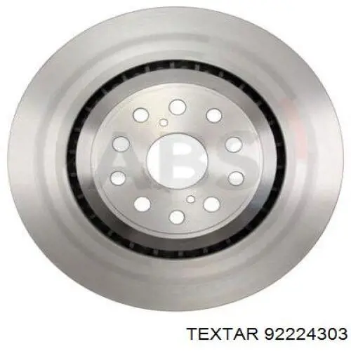 Диск переднього гальма Textar 92224303 ціна, від 84.59 USD
