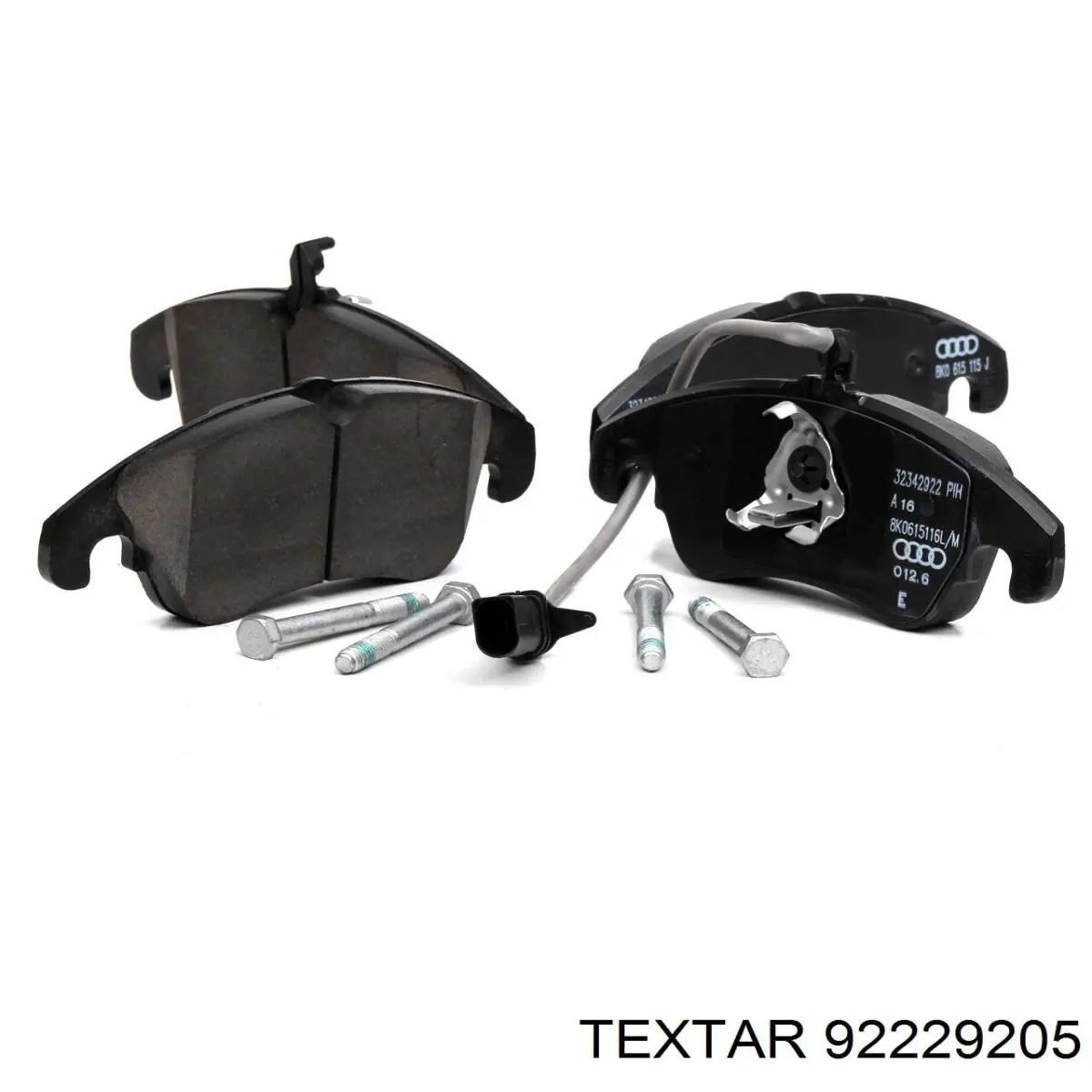 Диск переднього гальма Textar 92229205 ціна, від 111.27 USD