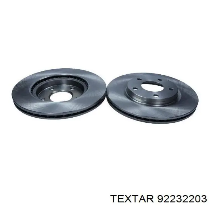 Диск переднього гальма Textar 92232203 ціна, від 35.63 USD