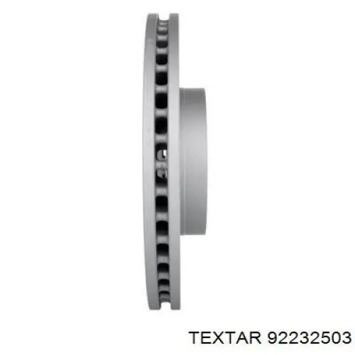 92232503 Textar Гальмо дискове переднє