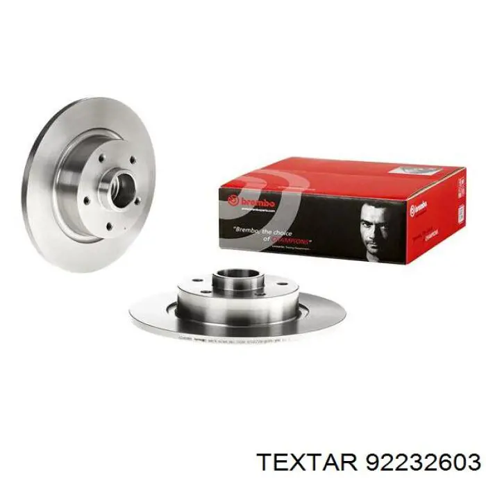 Купити 92232603 Textar Диск заднього гальма