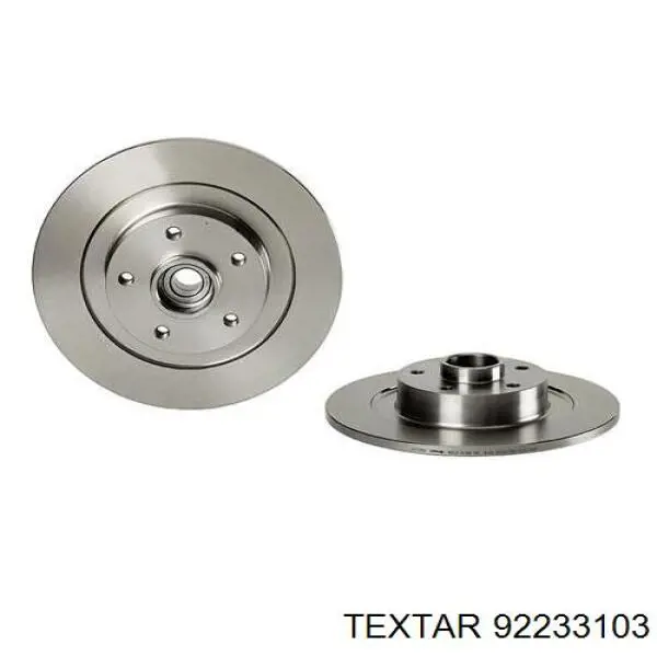 Купити 92233103 Textar Диск заднього гальма