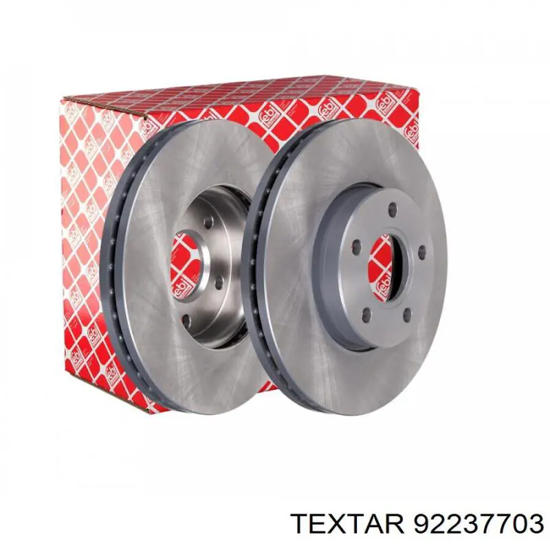 Диск переднього гальма Textar 92237703 ціна, від 40.42 USD