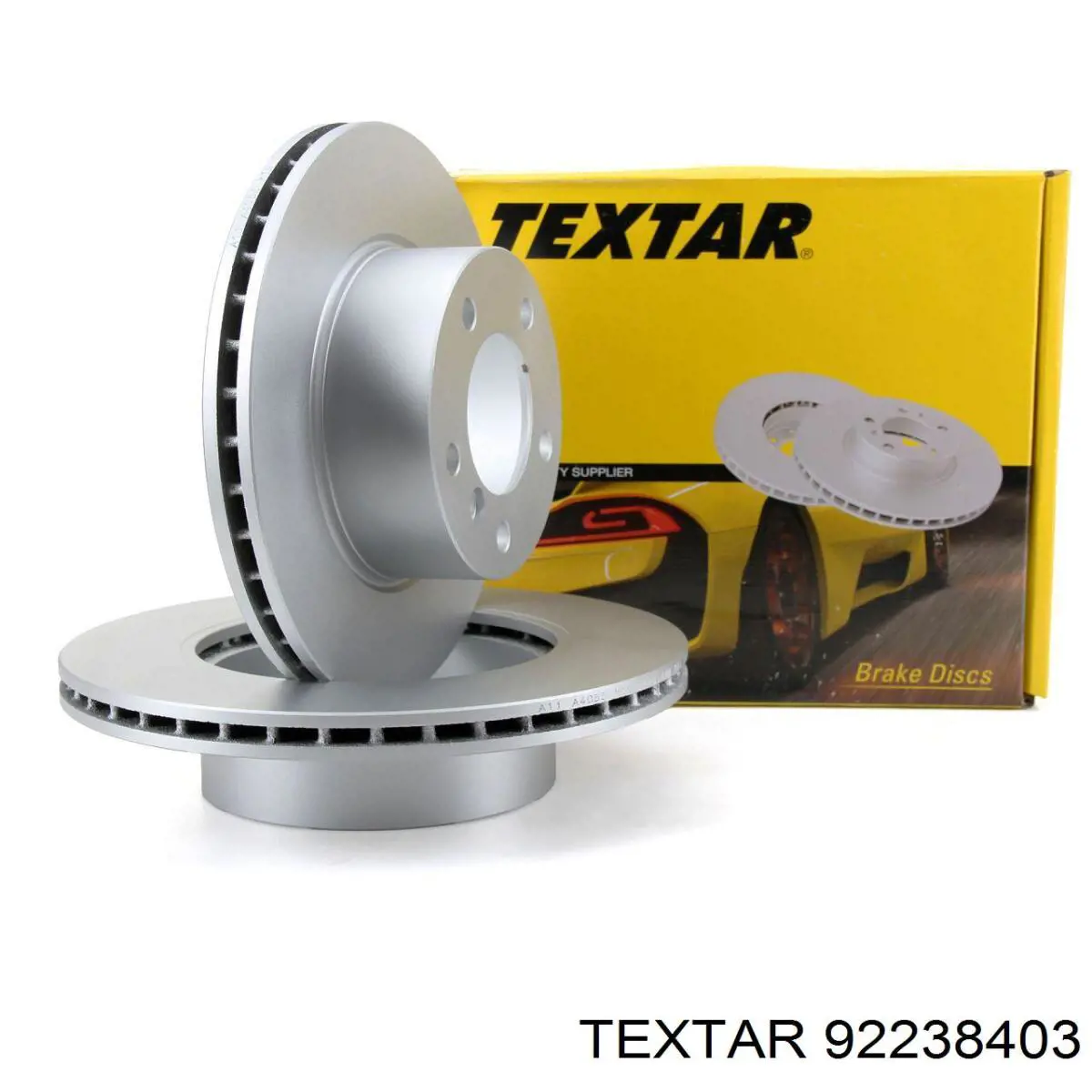 Диск переднього гальма Textar 92238403 ціна, від 50.85 USD