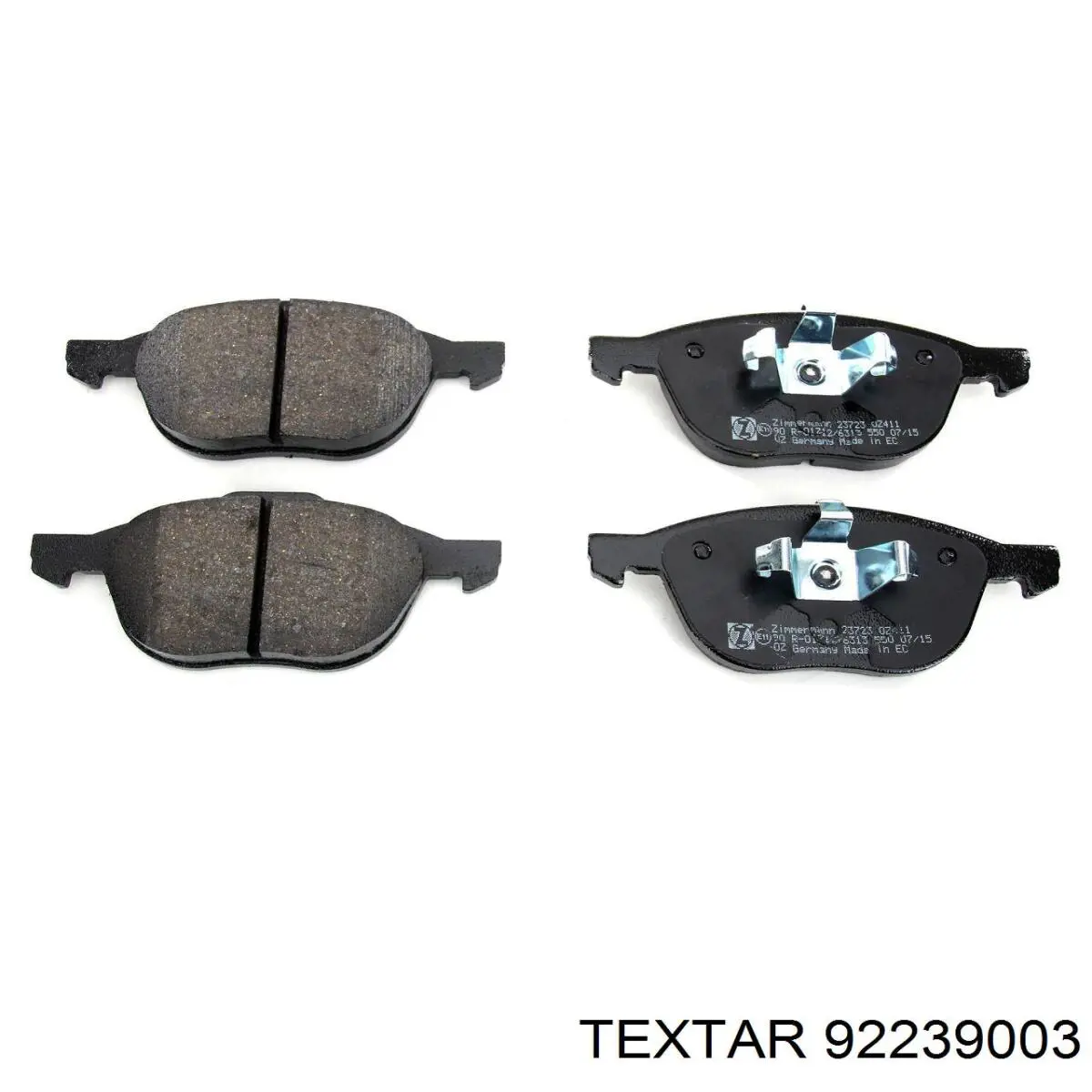 Купити 92239003 Textar Диск заднього гальма