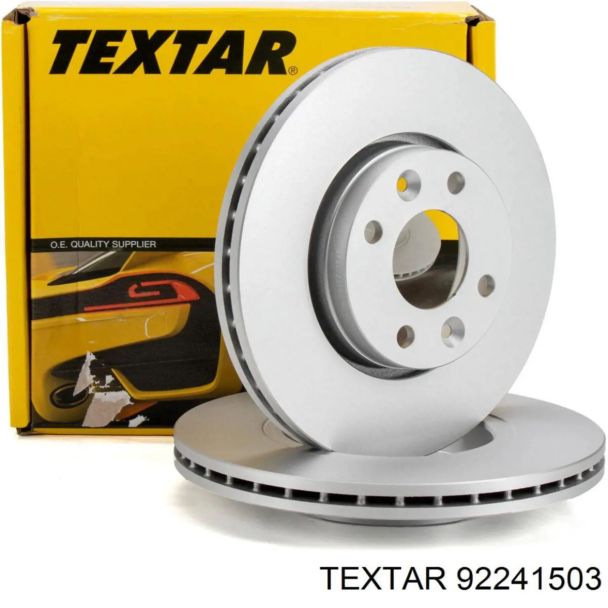 92241503 Textar диск гальмівний передній
