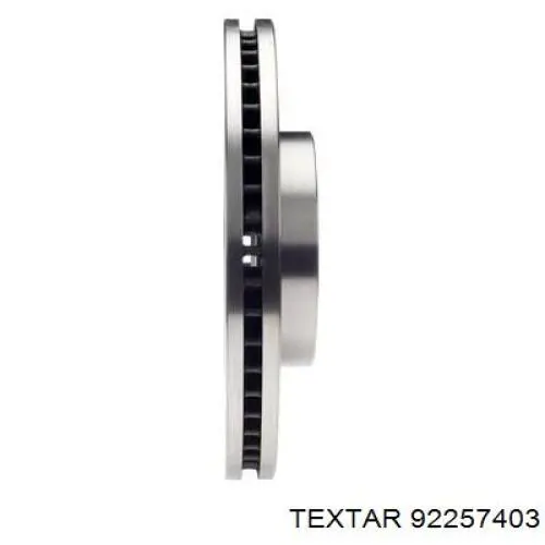 Диск гальмівний передній Textar 92257403