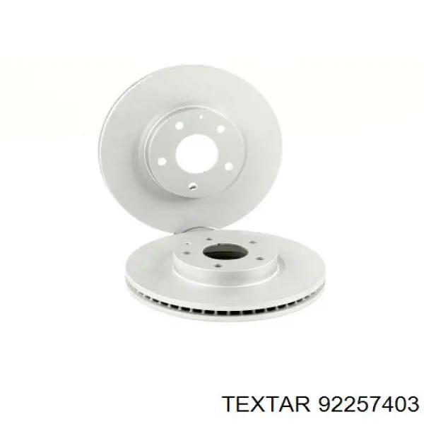 92257403 Textar Гальмо дискове переднє