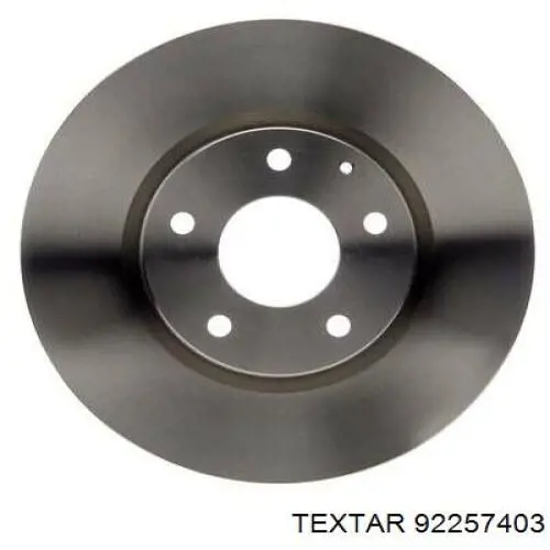 Диск переднього гальма Textar 92257403 ціна, від 40.82 USD
