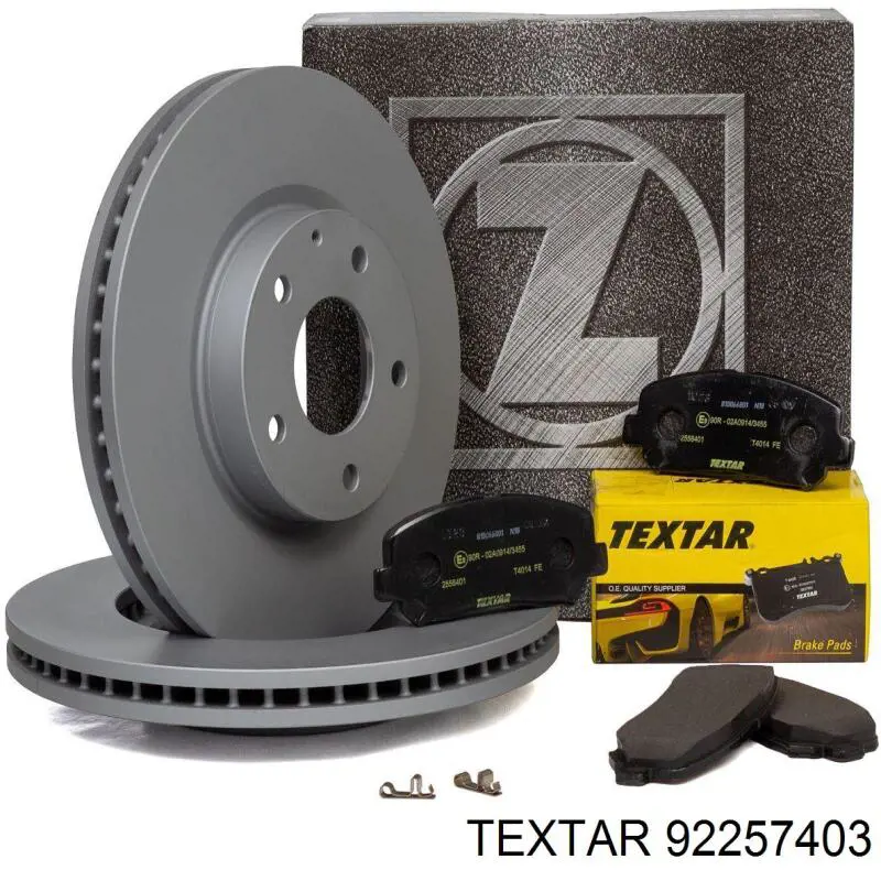 Диск переднього гальма Textar 92257403 ціна, від 40.82 USD