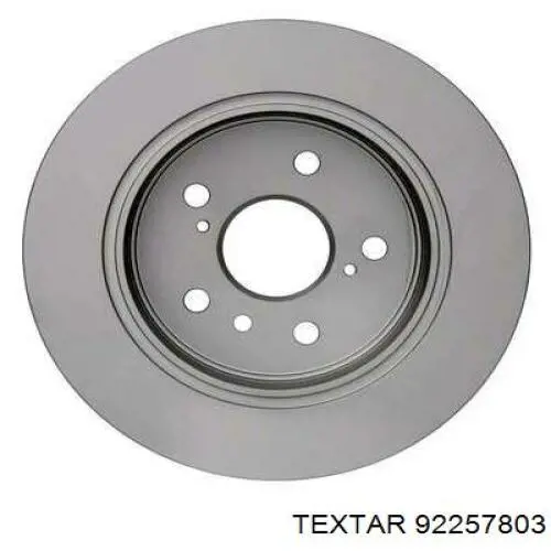 Купити 92257803 Textar Диск заднього гальма