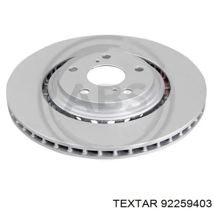 Диск переднього гальма Textar 92259403 ціна, від 60.89 USD