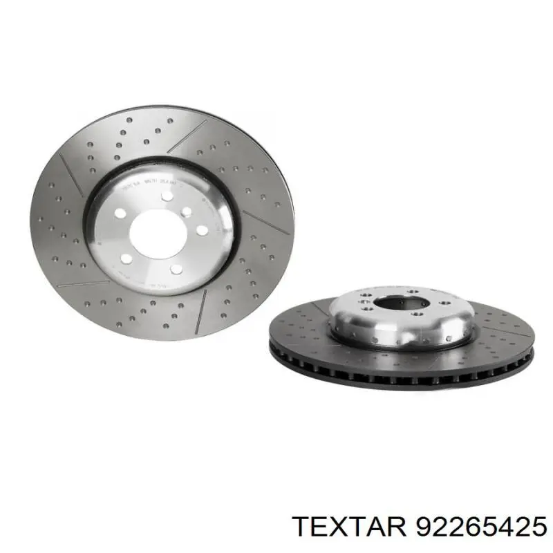 Диск переднього гальма Textar 92265425 ціна, від 144.94 USD
