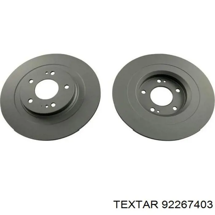 Задні дискові гальма Textar 92267403 ціна, від 31.55 USD