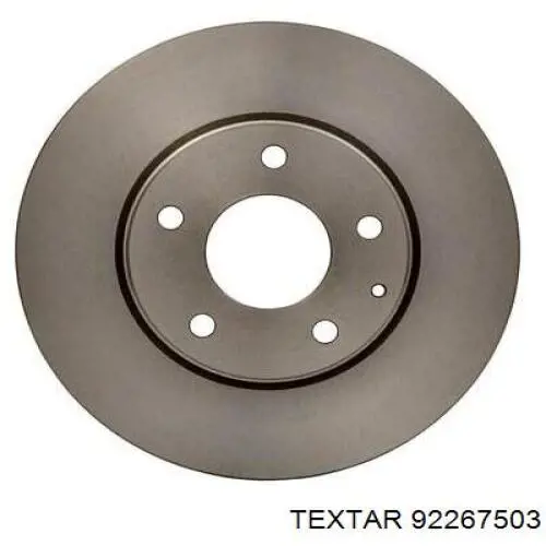 Диск переднього гальма Textar 92267503 ціна, від 63.71 USD