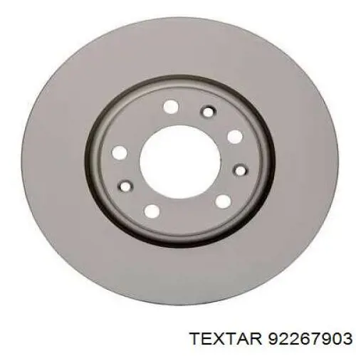 Диск переднього гальма Textar 92267903 ціна, від 40.89 USD