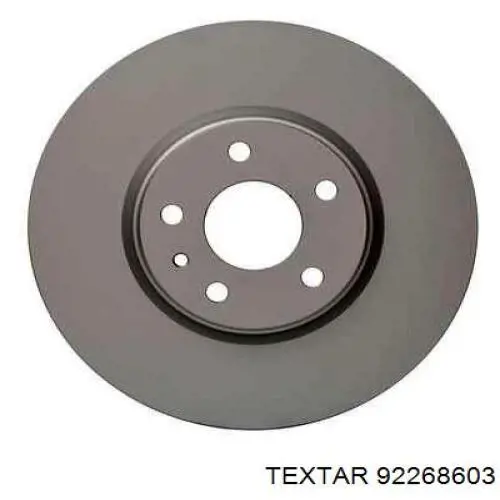 92268603 Textar Гальмо дискове переднє