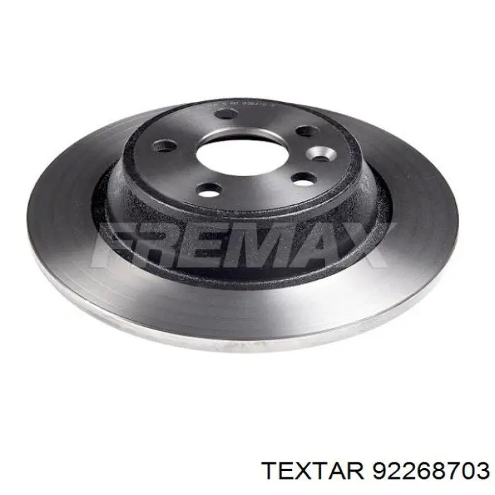 Купити 92268703 Textar Диск заднього гальма