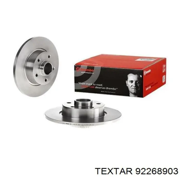Задні дискові гальма Textar 92268903 ціна, від 102.43 USD
