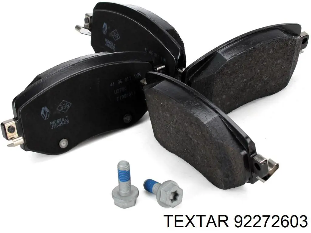 Диск гальмівний передній Textar 92272603
