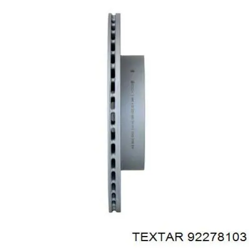 Купити 92278103 Textar Диск заднього гальма