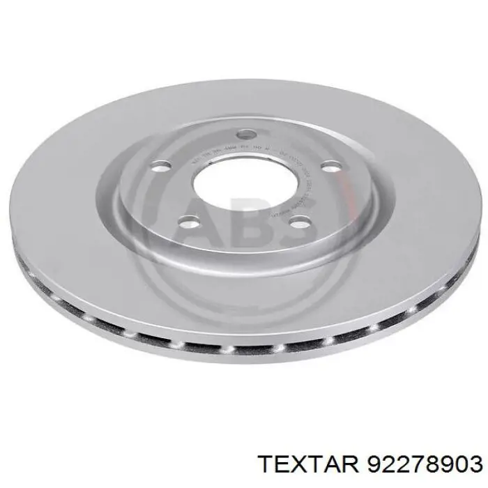 Диск переднього гальма Textar 92278903 ціна, від 38.36 USD