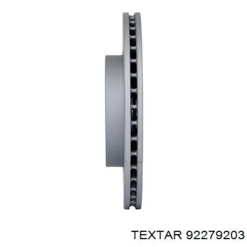 Диск гальмівний передній Textar 92279203